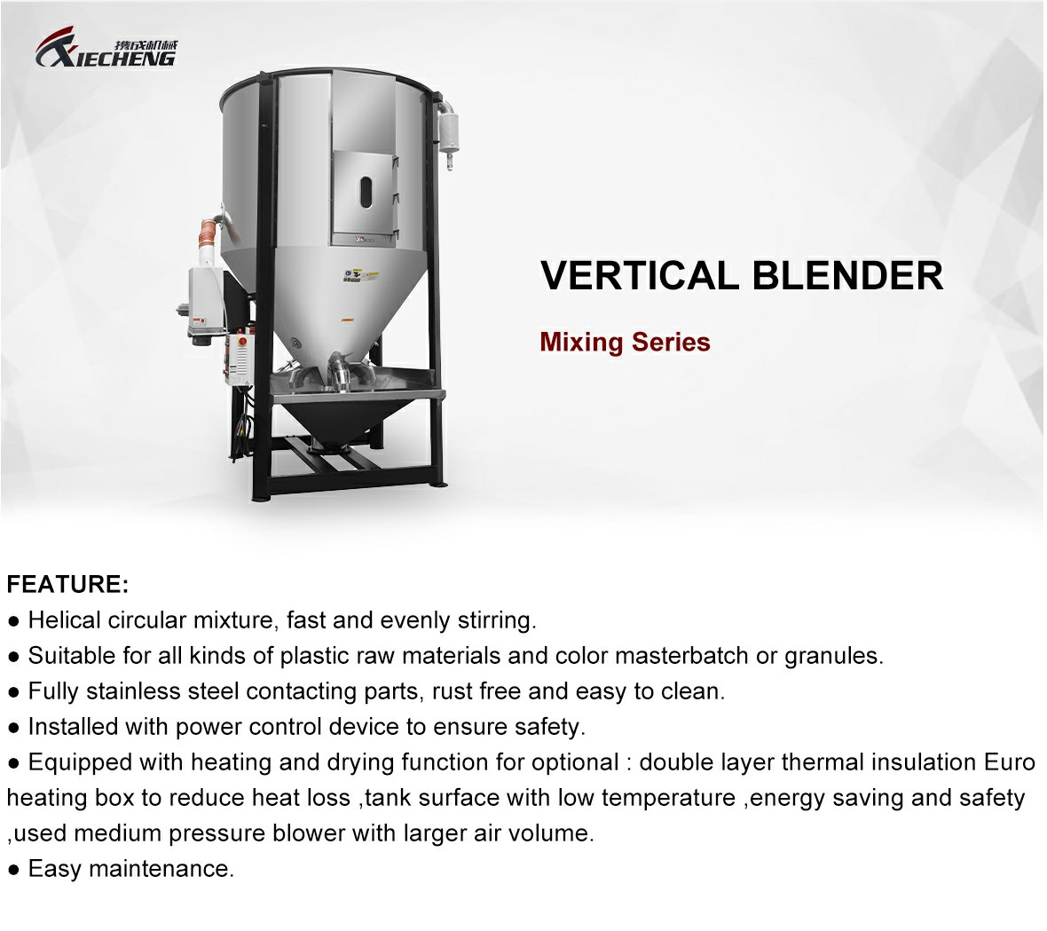 Vertical Blender - Buy Vertical Blender, Industrial Mixer Blender ...